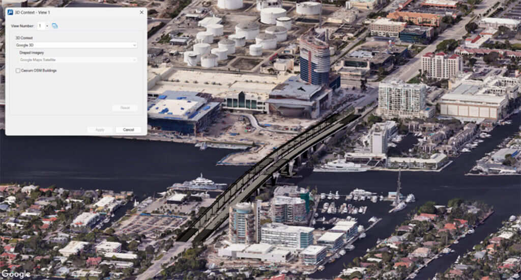 3D Geospatial Context v MicroStation 2026